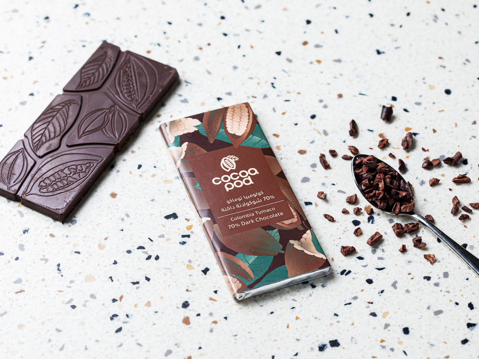 Cocoa Pod Colombian Chocolate Bars 30g - Image 2