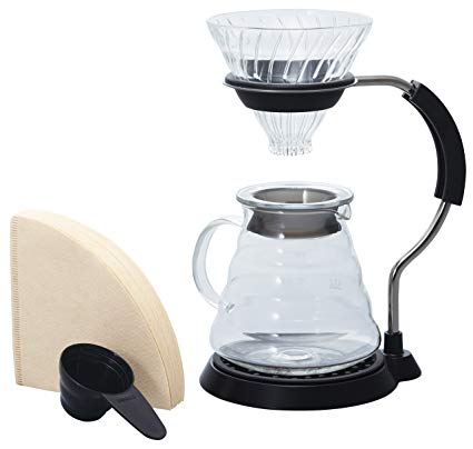 Hario V60 Arm Stand Glass Dripper Set