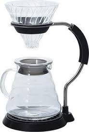 Hario V60 Arm Stand Glass Dripper Set - Image 2