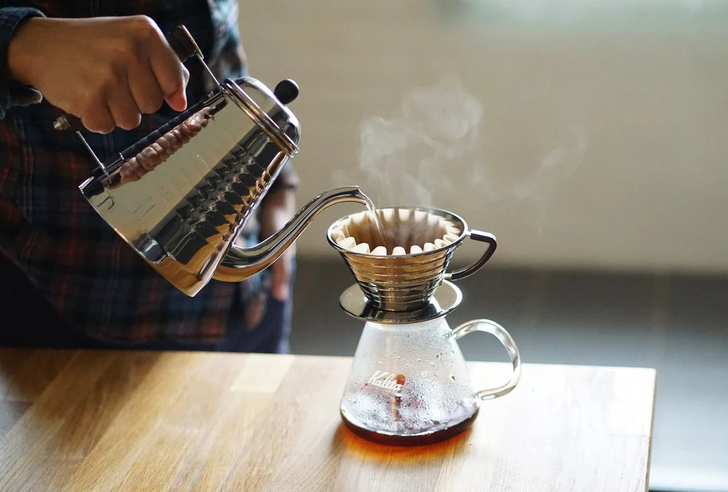 Kalita #185 Wave Stainless Steel Dripper - Image 3